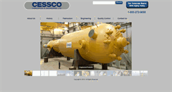 Desktop Screenshot of cessco.ca