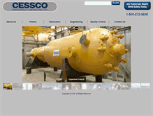 Tablet Screenshot of cessco.ca